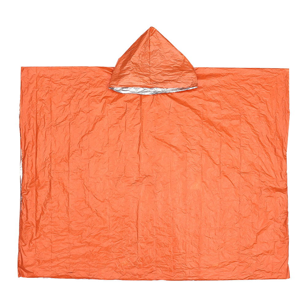 Survival Blanket Reflective - Survival Space Blanket Waterproof Thermal Raincoat