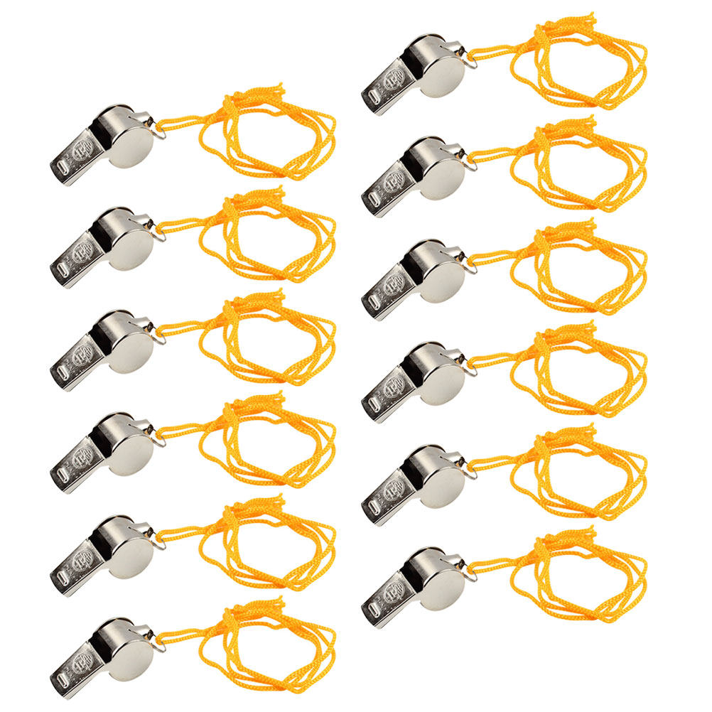 12Pcs Premium Metal Whistle Lo - Emergency Whistle Loud incelemesi ve fiyatı