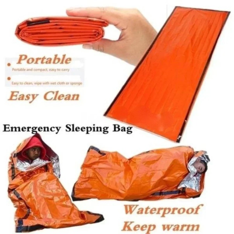 1pc PE Emergency Blanket Insul - Survival Blanket Reflective incelemesi ve fiyatı