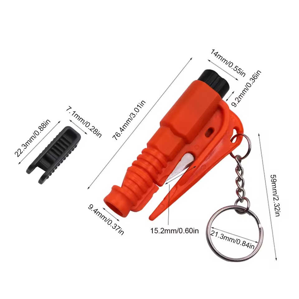Safety Hammer Car Escape Tool  - Rescue Rope Throw incelemesi ve fiyatı