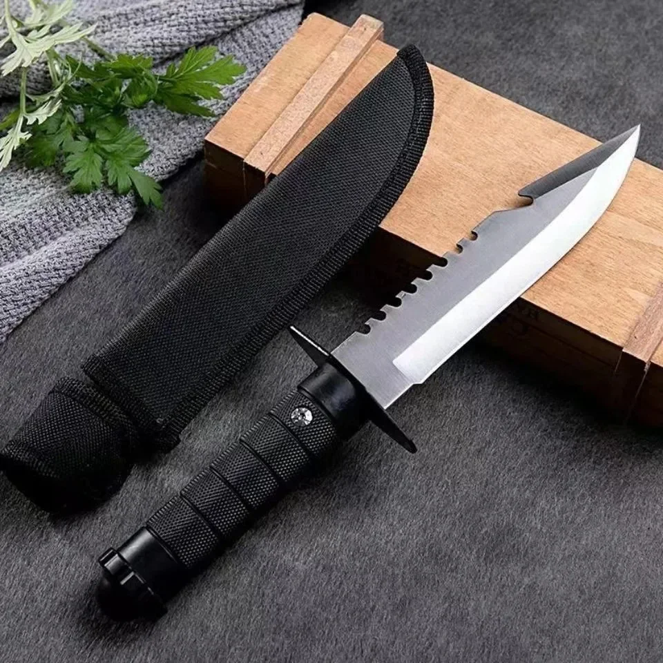 7CR17MOV Camping Outdoor Strai - Bushcraft Knife Fixed incelemesi ve fiyatı