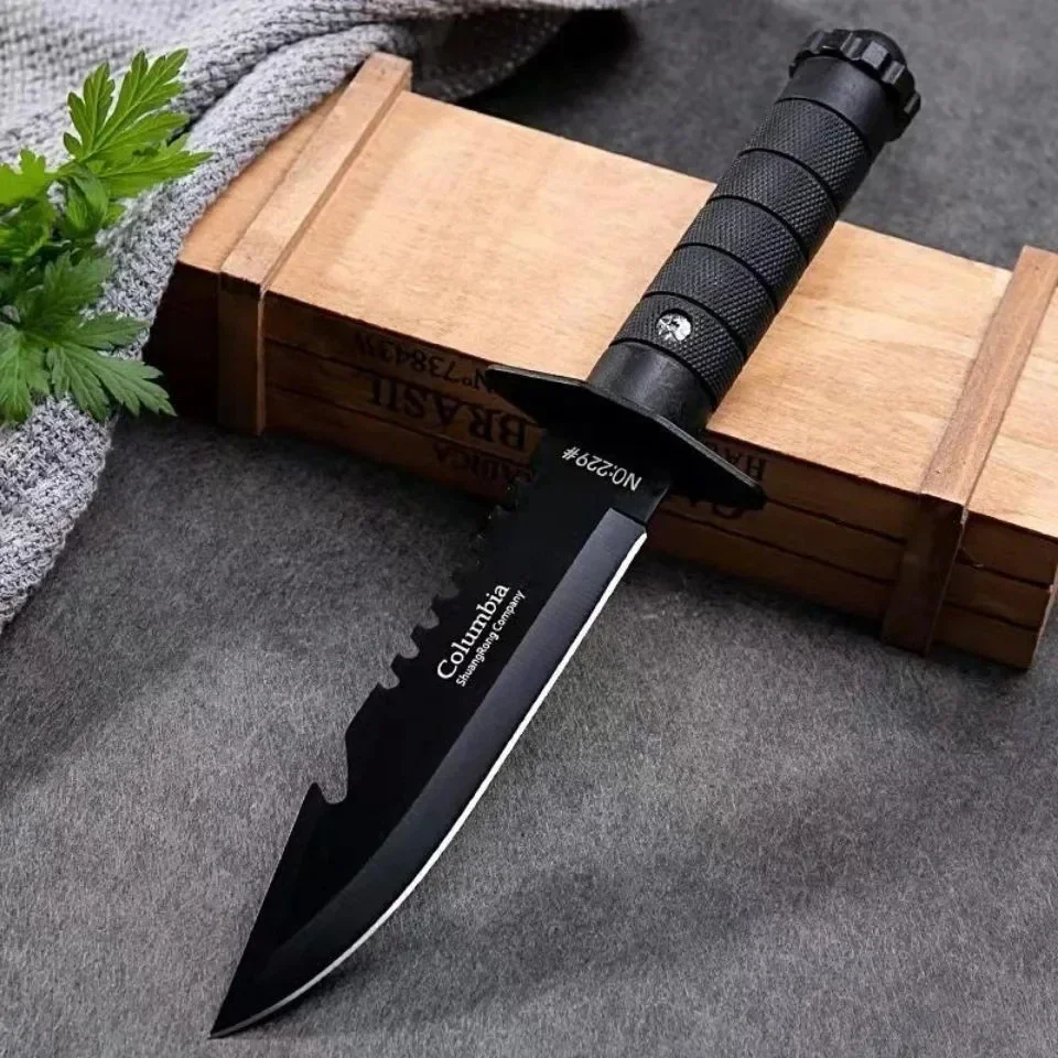 7CR17MOV Camping Outdoor Strai - Bushcraft Knife Fixed incelemesi ve fiyatı
