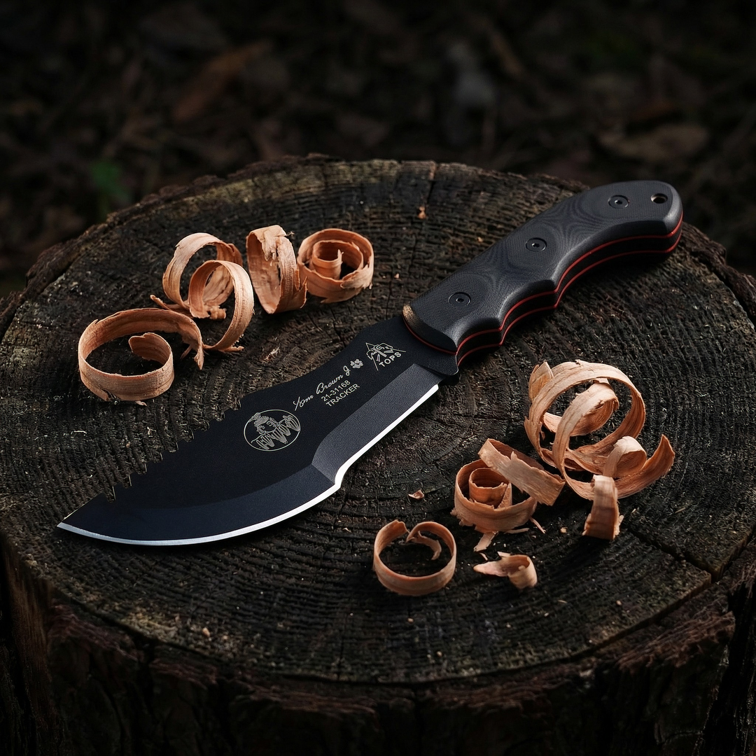 TOPS Tracker - Jungle Rescue K - Bushcraft Knife Fixed incelemesi ve fiyatı