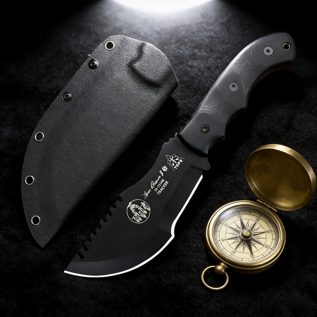 TOPS Tracker - Jungle Rescue K - Bushcraft Knife Fixed incelemesi ve fiyatı