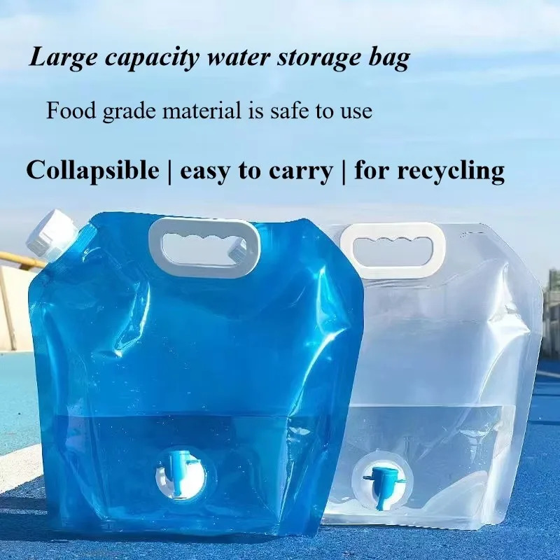 1/3/5Pcs 10L Camping Water Bag - Water Bag Collapsible incelemesi ve fiyatı