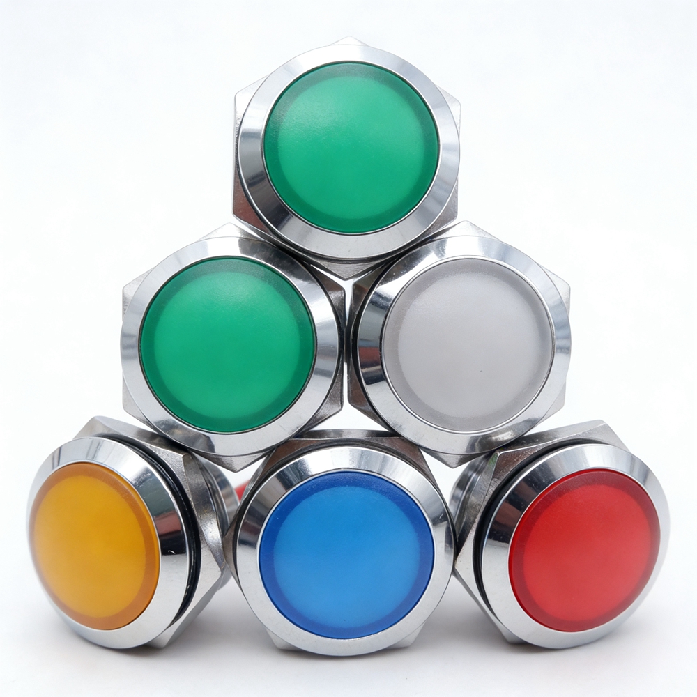 Metal LED Indicator Light 12mm - Signal Panel Orange incelemesi ve fiyatı