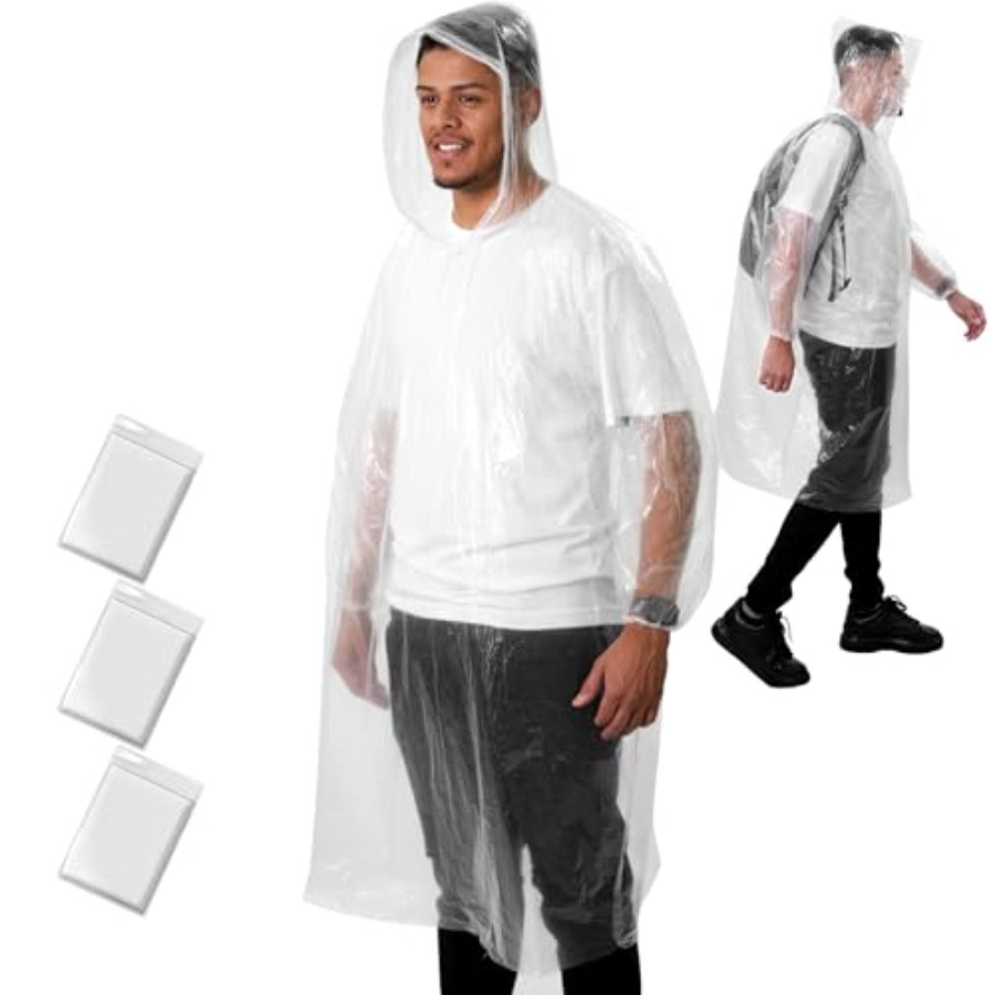 ANYOO Disposable Rain Poncho f - Emergency Poncho Rain incelemesi ve fiyatı