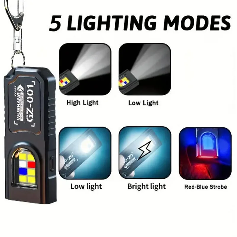 Powerful Mini COB LED Keychain - Fishing Kit Compact incelemesi ve fiyatı