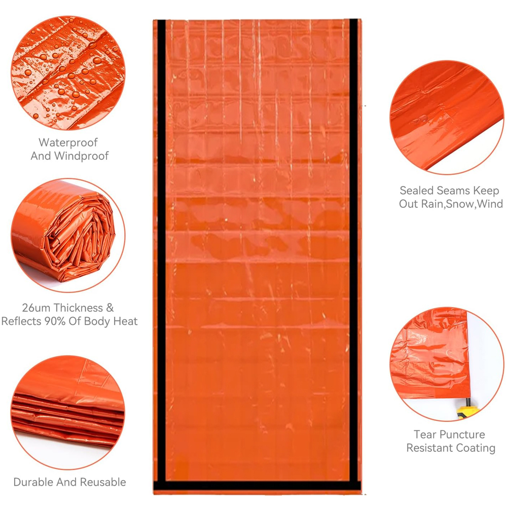 Emergency Sleeping Bag Surviva - Emergency Mylar Tent incelemesi ve fiyatı