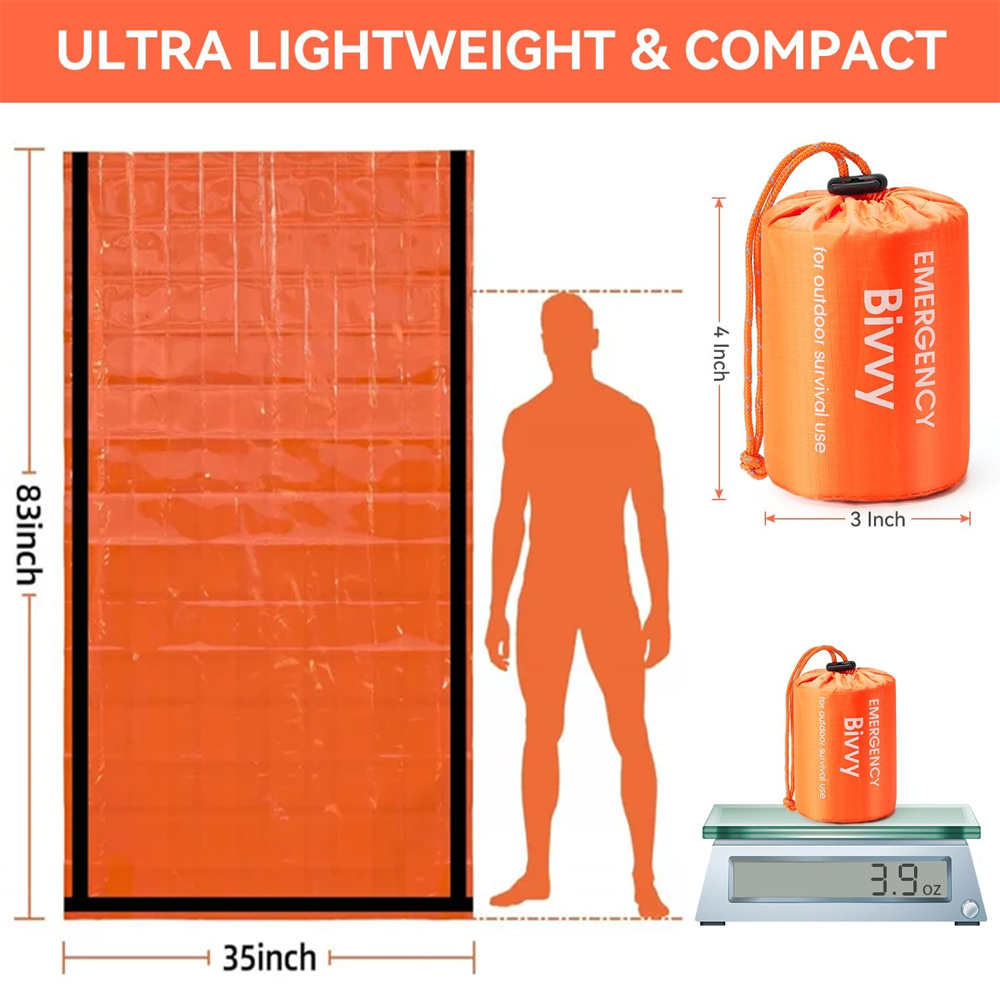 Emergency Sleeping Bag Surviva - Emergency Mylar Tent incelemesi ve fiyatı