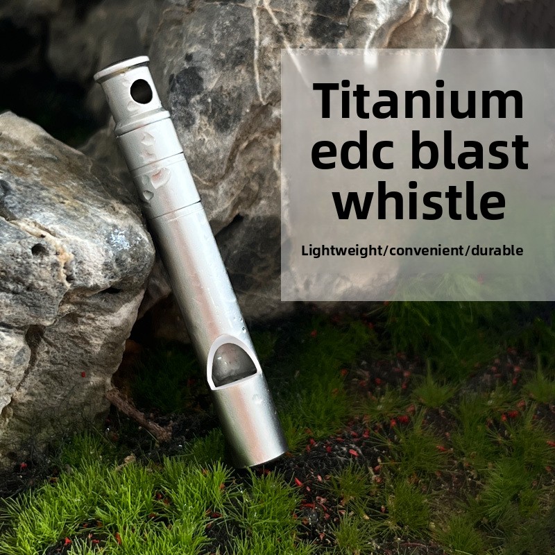 Titanium Alloy Survival Whistl - Emergency Whistle Loud incelemesi ve fiyatı