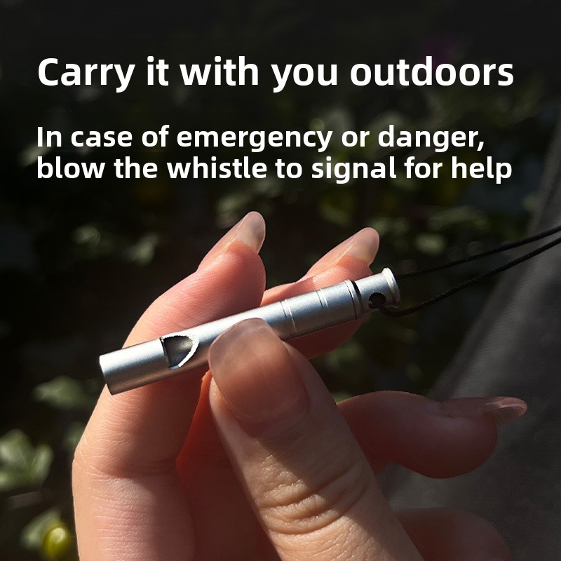 Titanium Alloy Survival Whistl - Emergency Whistle Loud incelemesi ve fiyatı