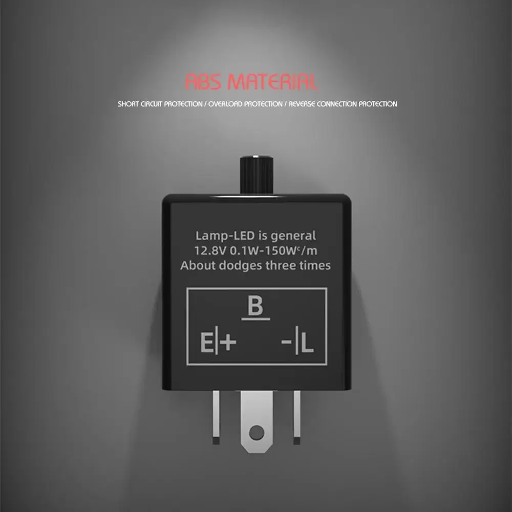12v 3 pin Adjustable LED Flash - Sos Light Strobe incelemesi ve fiyatı