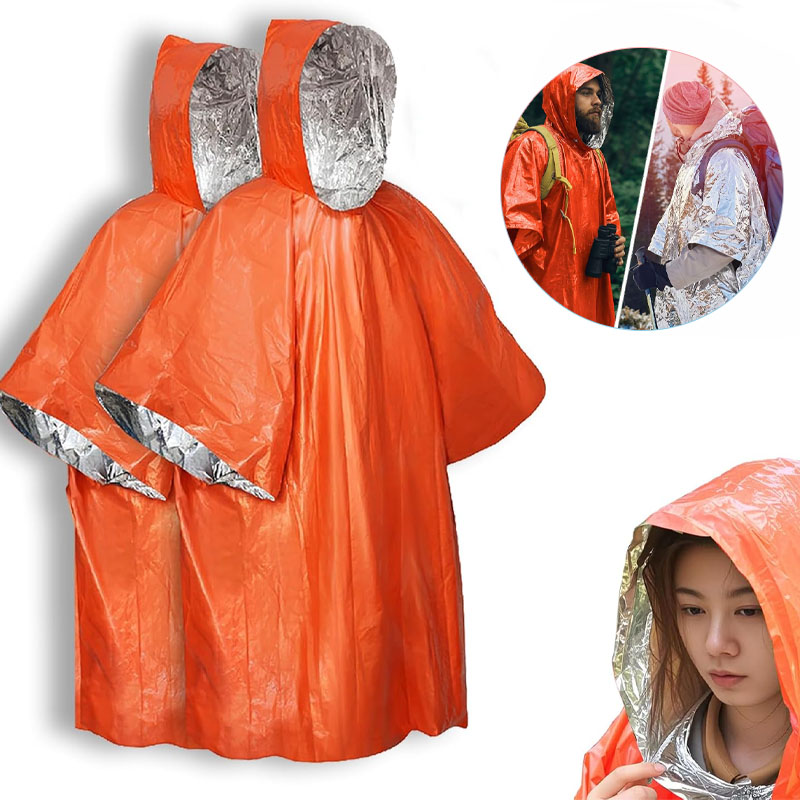 1-10PCS Compact Thermal Emerge - Survival Blanket Reflective incelemesi ve fiyatı