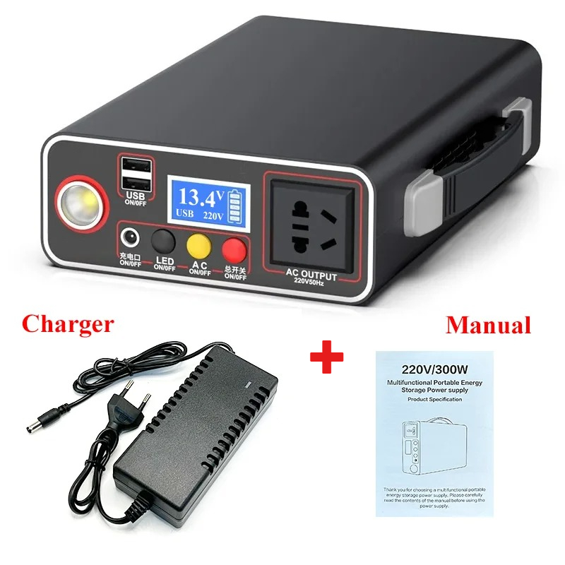 220V 300W Portable Solar Gener - Solar Emergency Charger incelemesi ve fiyatı