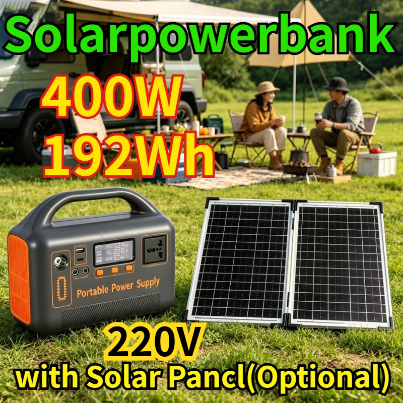 New 400W Portable Power Statio - Solar Emergency Charger incelemesi ve fiyatı