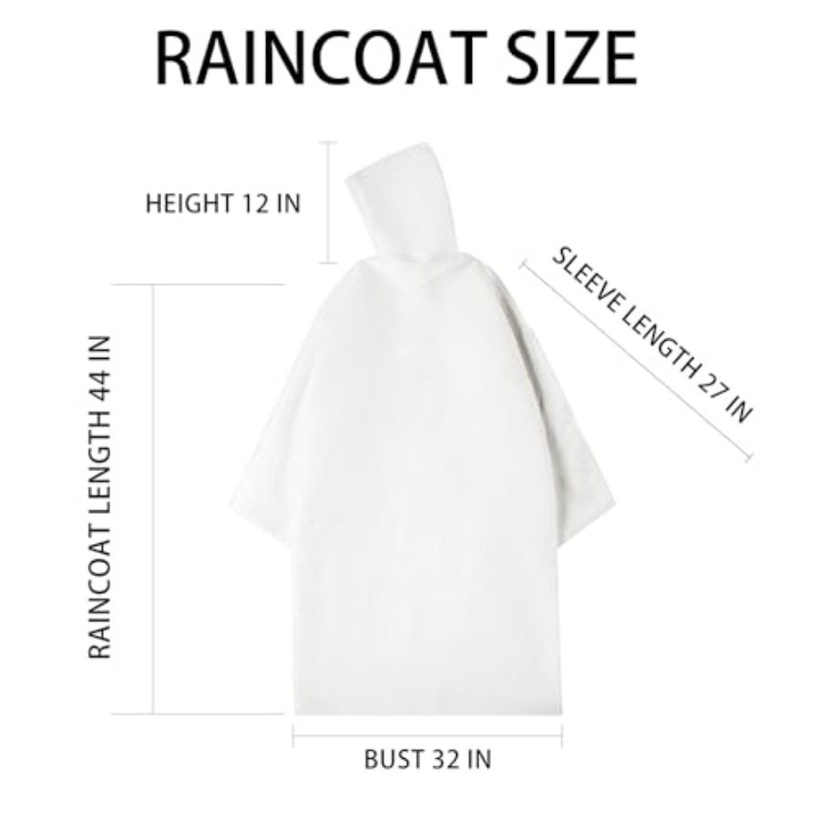Disposable Rain Ponchos Emerge - Emergency Poncho Rain incelemesi ve fiyatı