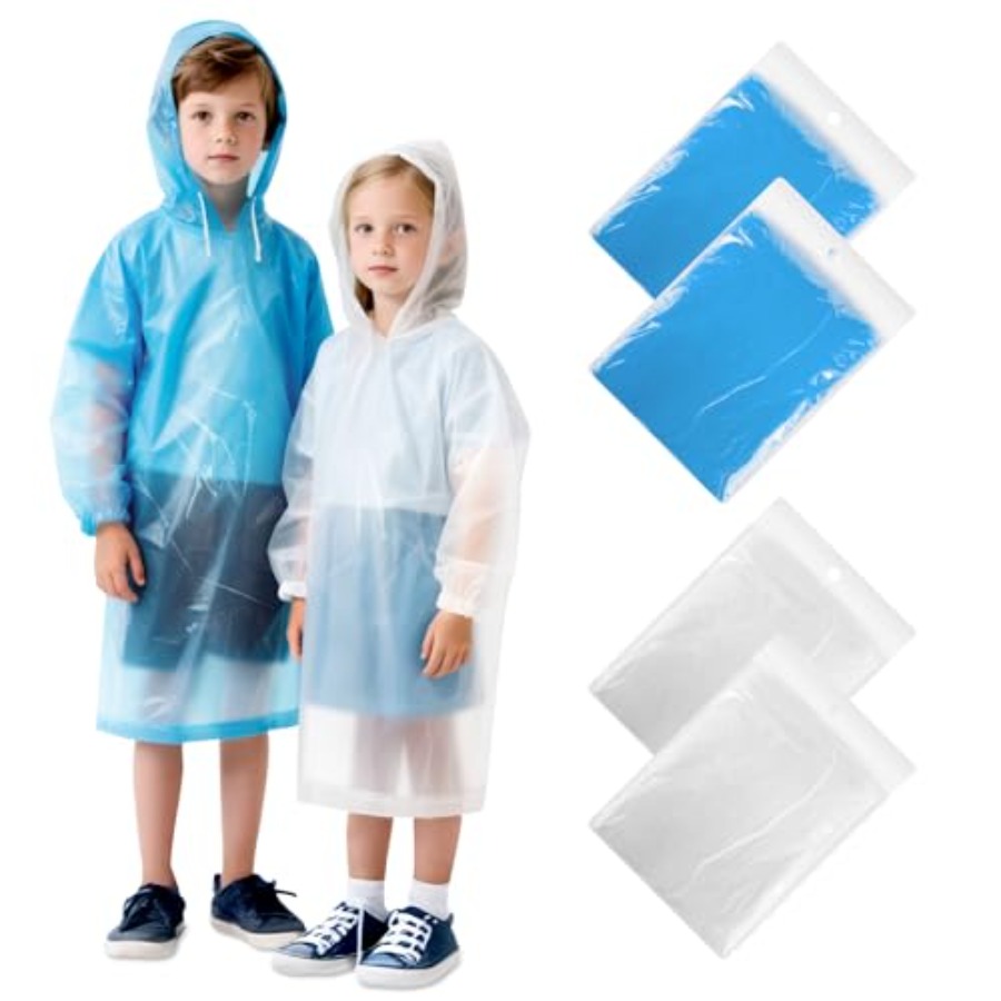 GAOHUI 4/6 Pack Disposable Rai - Emergency Poncho Rain incelemesi ve fiyatı