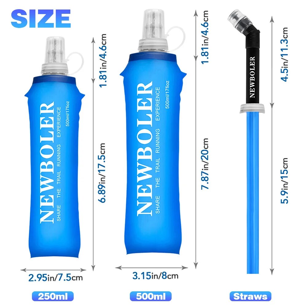 NEWBOLER 250ml 500ml Water Bot - Water Bag Collapsible incelemesi ve fiyatı