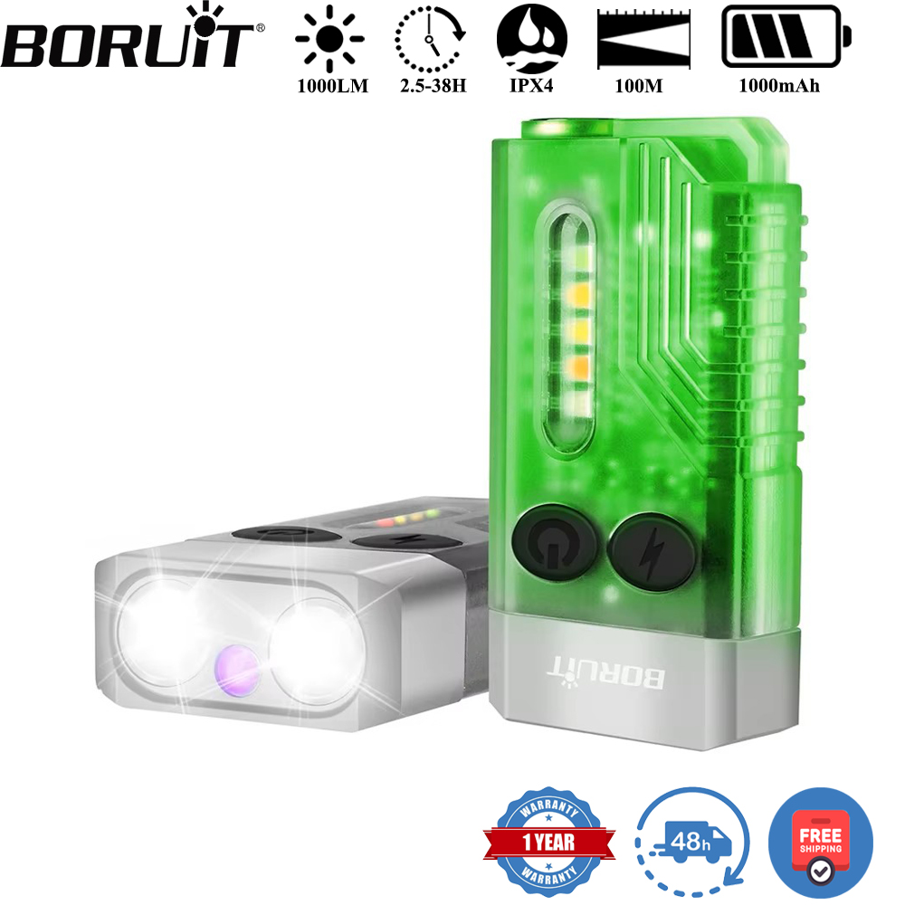 BORUiT V10 Keychain UV LED EDC - Fishing Kit Compact incelemesi ve fiyatı