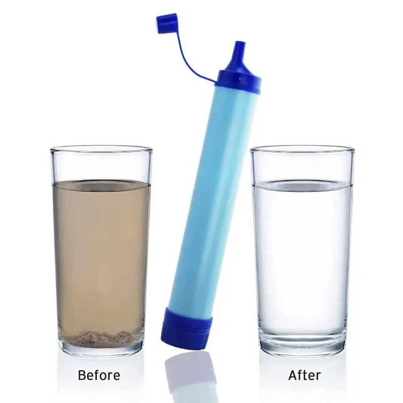 1pc Outdoor Mini Water Filter  - Water Purification Straw incelemesi ve fiyatı