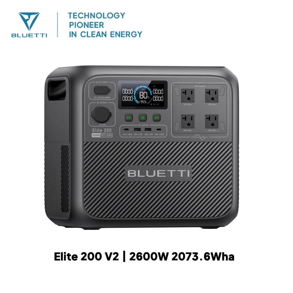 【Renew】BLUETTI Elite 200 V2 Po - Solar Emergency Charger incelemesi ve fiyatı