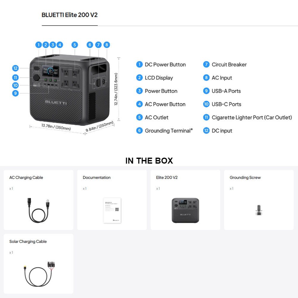 【Renew】BLUETTI Elite 200 V2 Po - Solar Emergency Charger incelemesi ve fiyatı