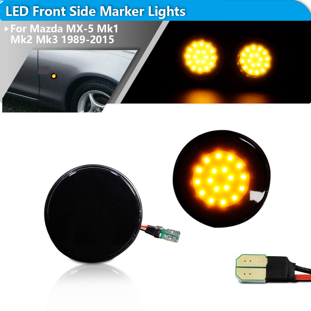 2pcs iJDM LED Front Side Marke - Signal Panel Orange incelemesi ve fiyatı