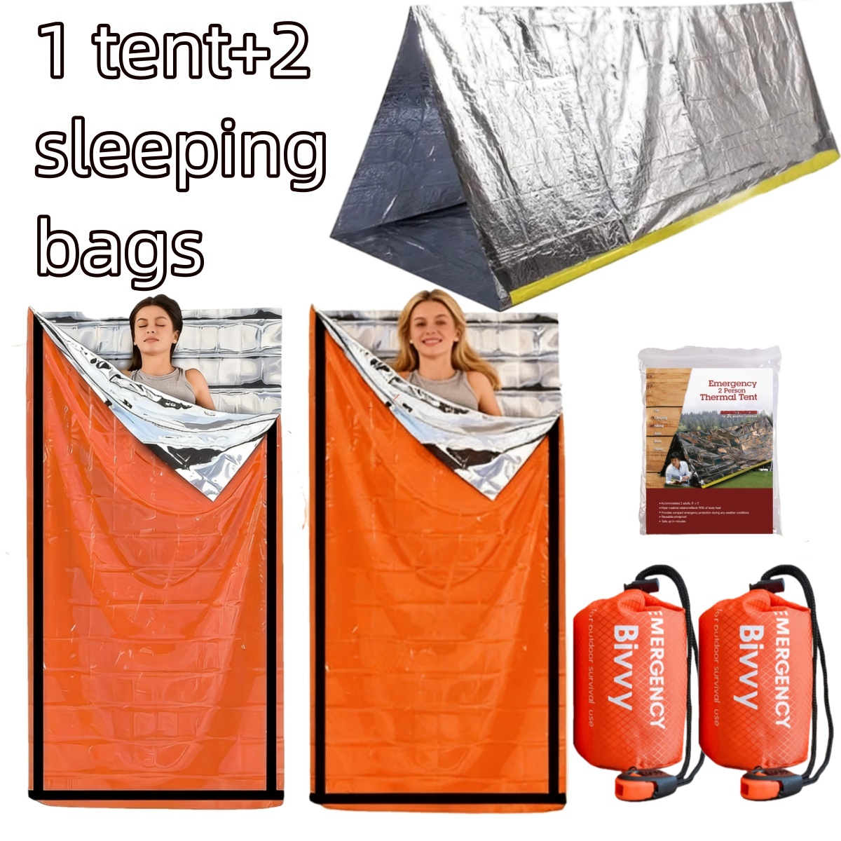 Compact Emergency Thermal Tent - Emergency Mylar Tent incelemesi ve fiyatı