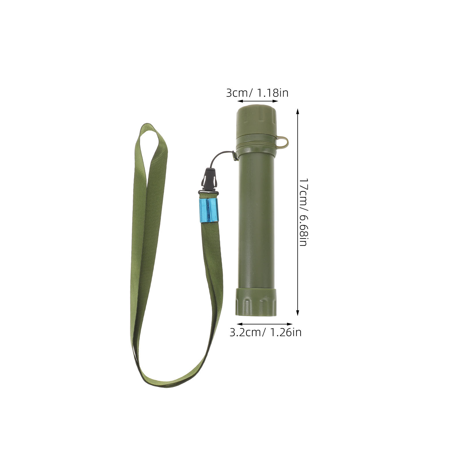 Compact Survival Water Filter  - Water Purification Straw incelemesi ve fiyatı