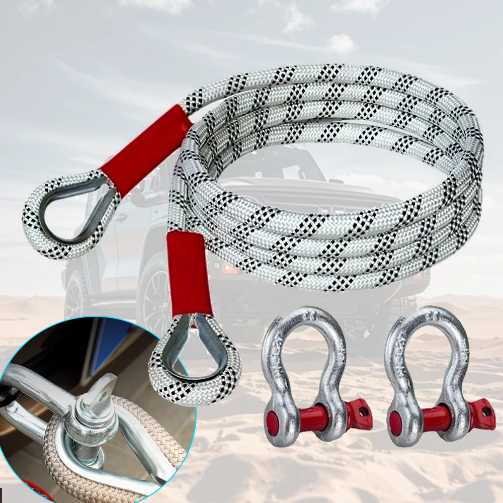 New Car Tow Strap 4x4 Offroad  - Rescue Rope Throw incelemesi ve fiyatı