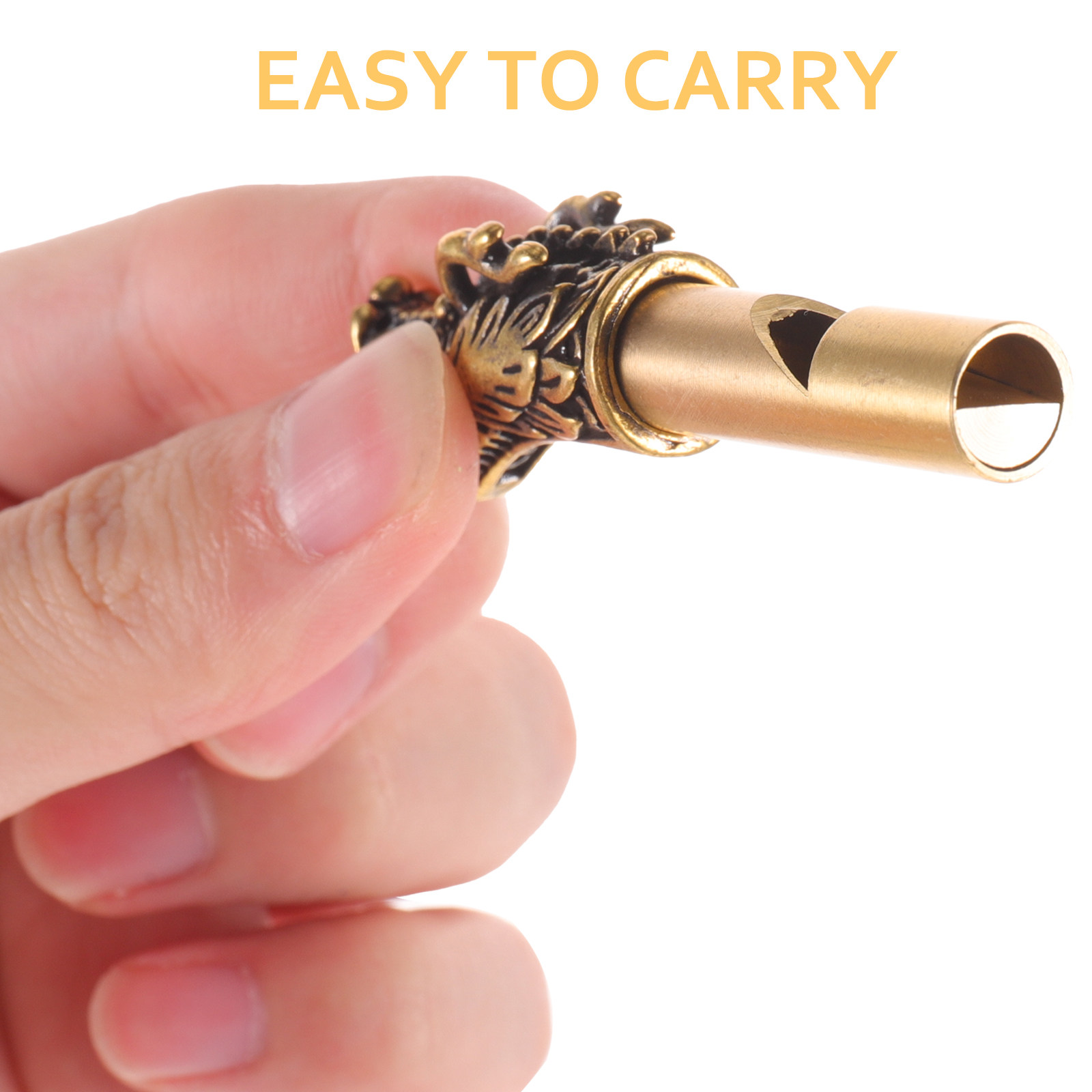 Delicate Brass Whistle Keychai - Emergency Whistle Loud incelemesi ve fiyatı