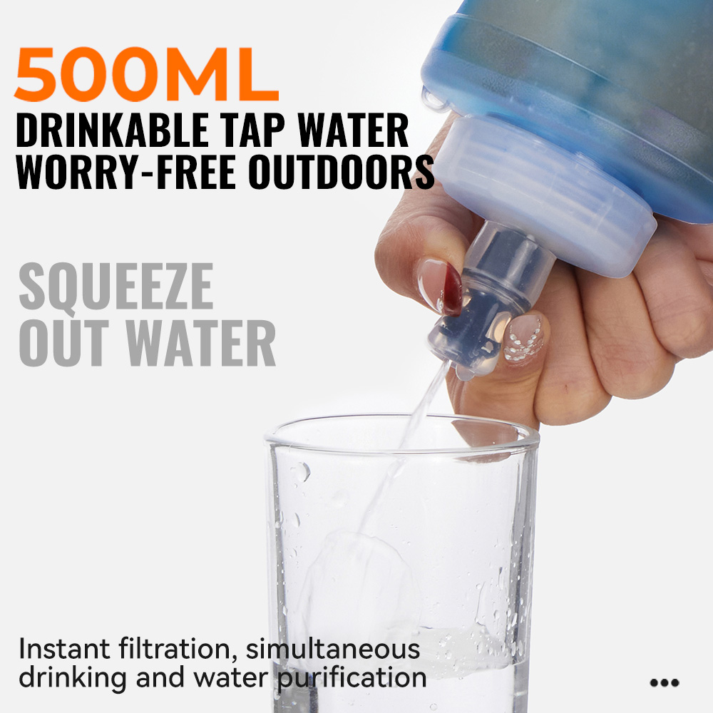 WRELS Water Filter Bottle Coll - Water Bag Collapsible incelemesi ve fiyatı