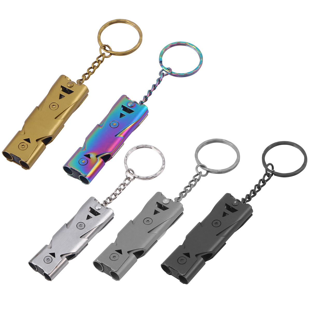 1Pcs Double Tube Survival Whis - Emergency Whistle Loud incelemesi ve fiyatı