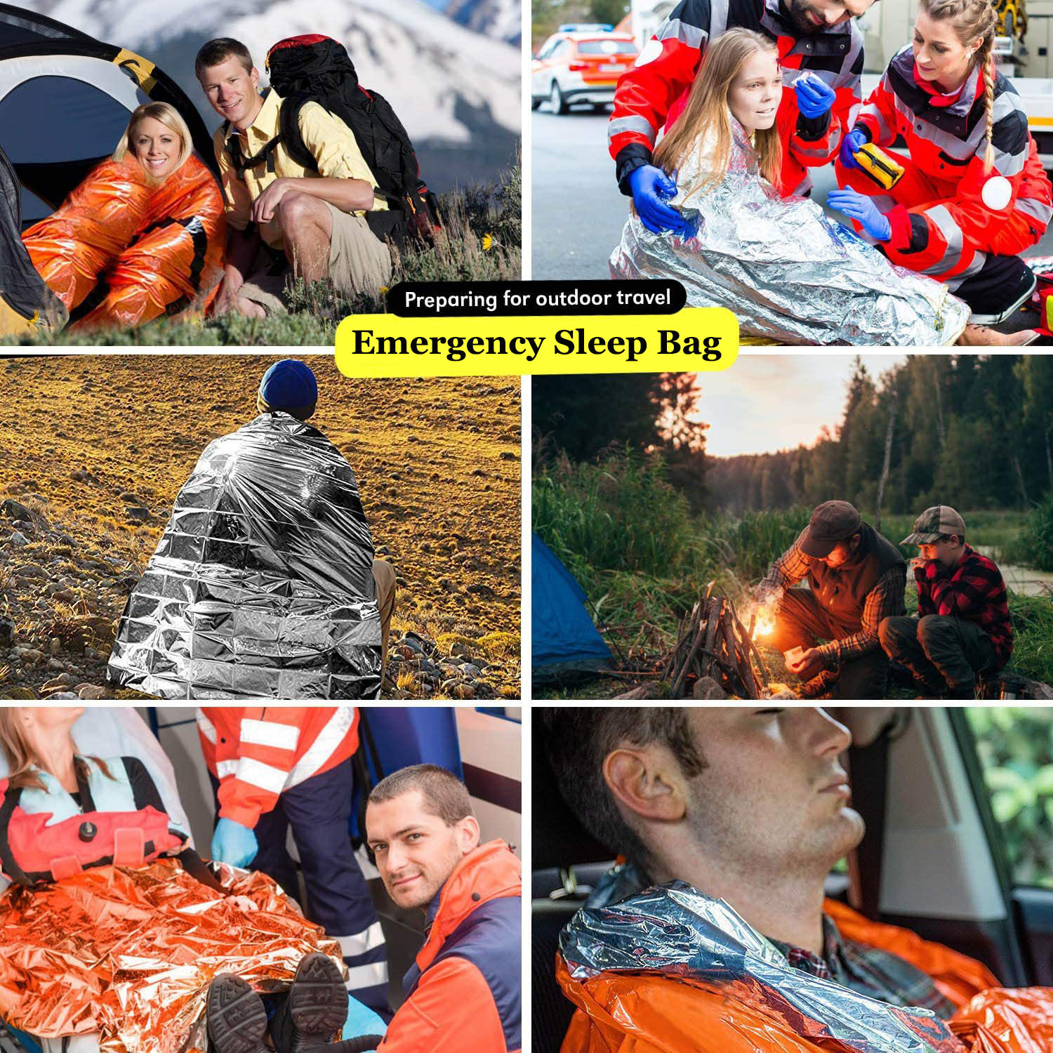 Portable Waterproof Emergency  - Emergency Mylar Tent incelemesi ve fiyatı