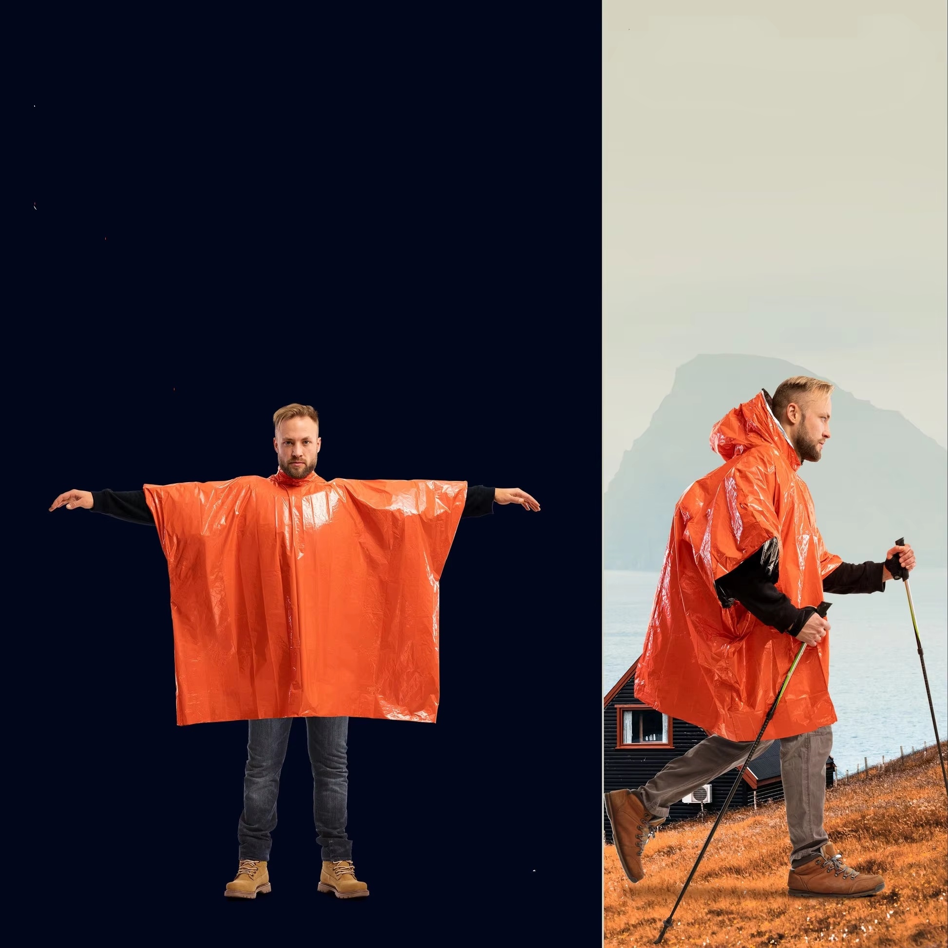 LIFE poncho Emergency Survival - Survival Blanket Reflective incelemesi ve fiyatı