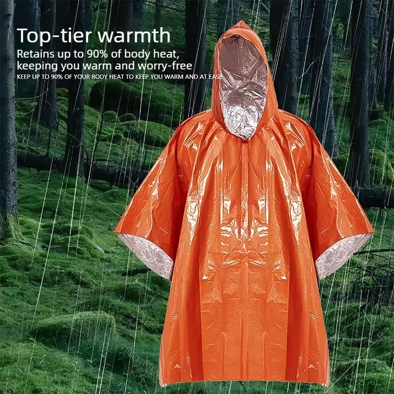 1-10PCS Emergency Blanket Ponc - Survival Blanket Reflective incelemesi ve fiyatı