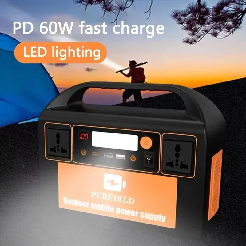 PURFIELD 220V 110V 300W Portab - Solar Emergency Charger incelemesi ve fiyatı