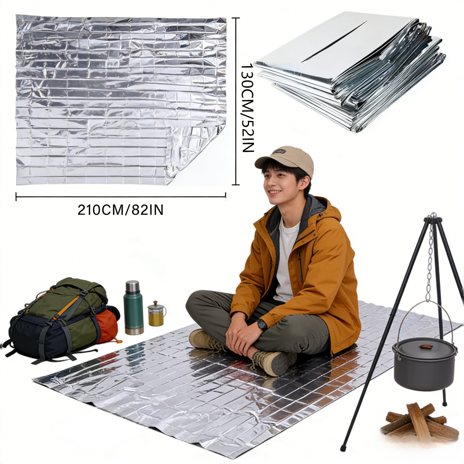 Foldable Reflective Survival B - Survival Blanket Reflective incelemesi ve fiyatı