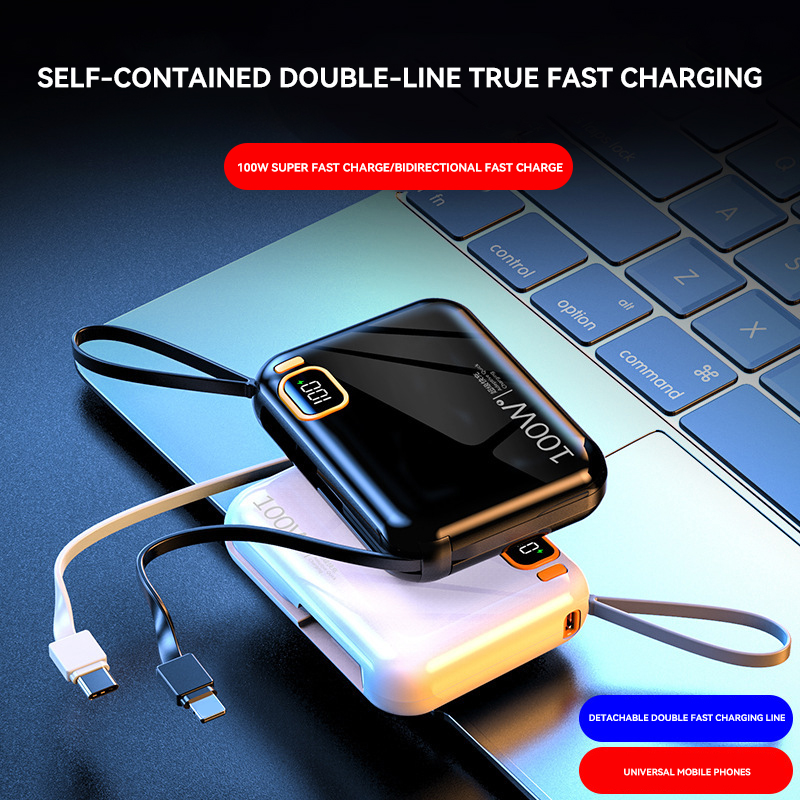 50000mAh Power Bank 100W Detac - Solar Emergency Charger incelemesi ve fiyatı