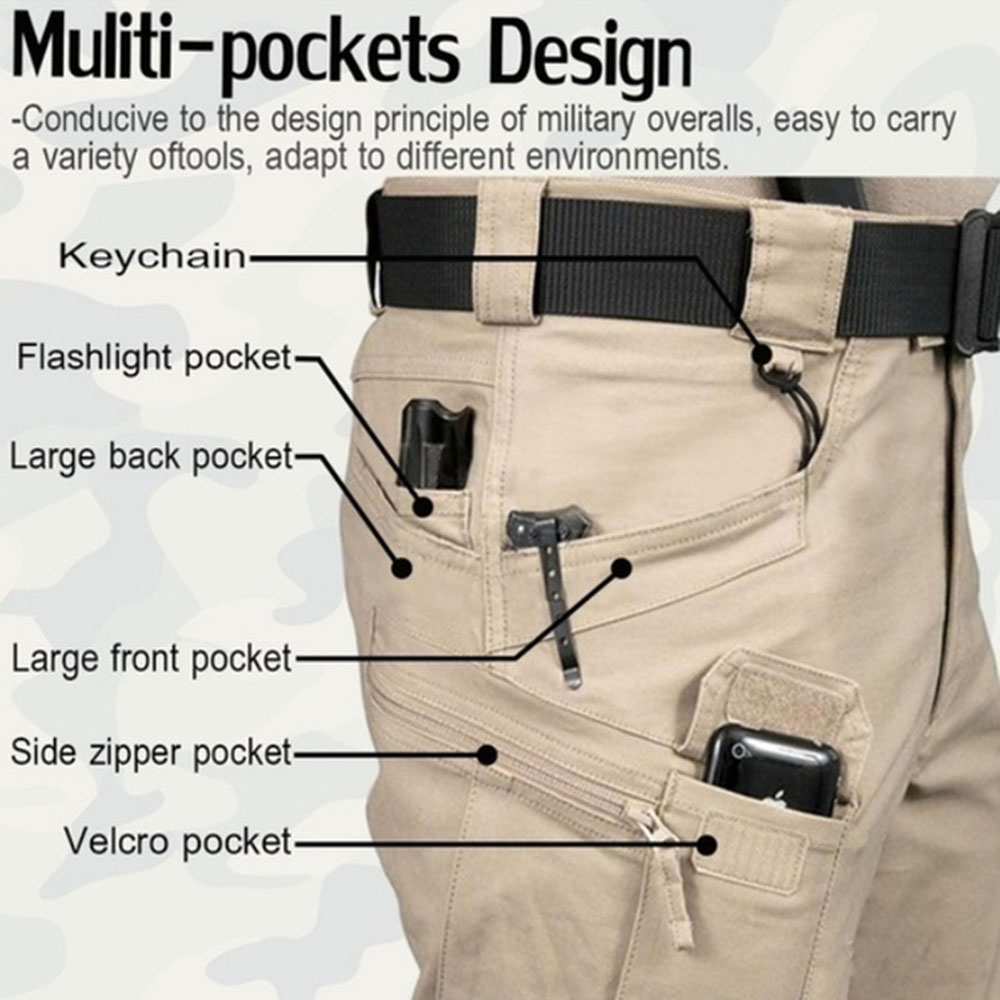 Men's Tactical Cargo Pants 6XL - Fishing Kit Compact incelemesi ve fiyatı
